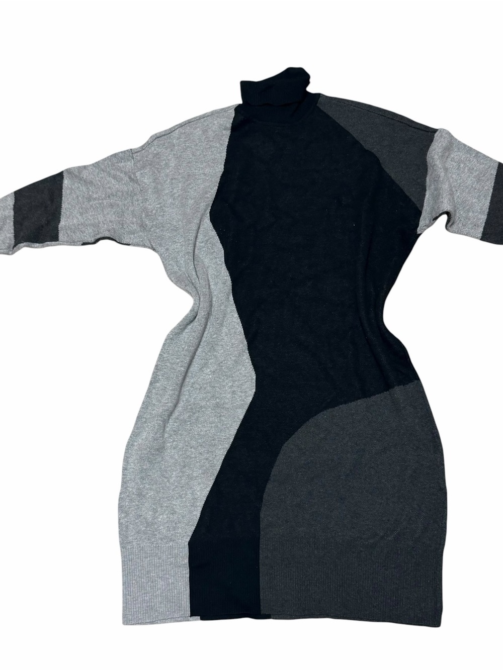 Anne Klein Colorblock Sweater Dress
